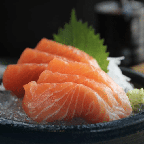 Sashimi Lachs