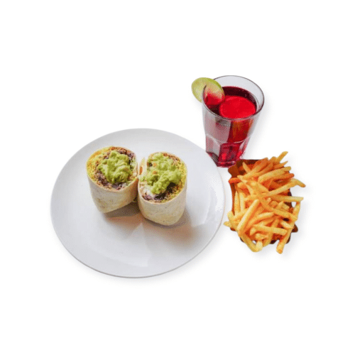 Burrito Veggie Menü