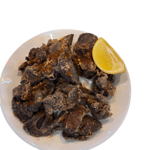 Hähnchenleber gebraten