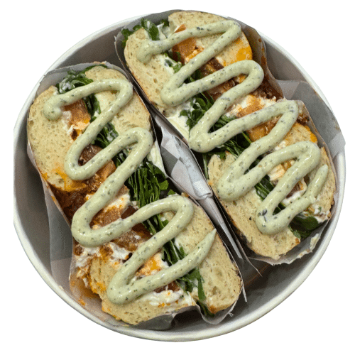 Burrata Bagel (vegetarisch)