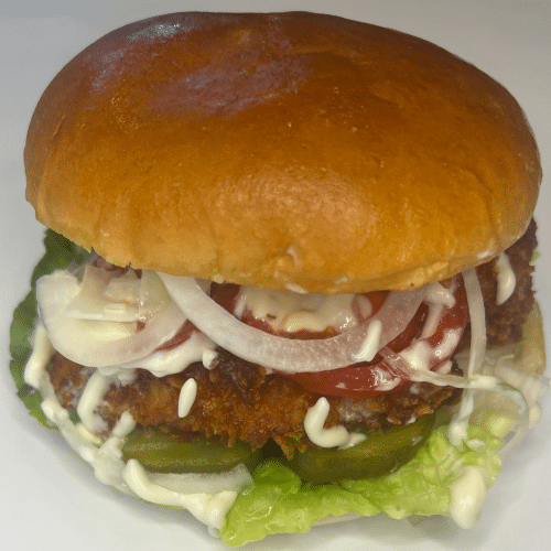 Classic Fried Chicken Burger Halal