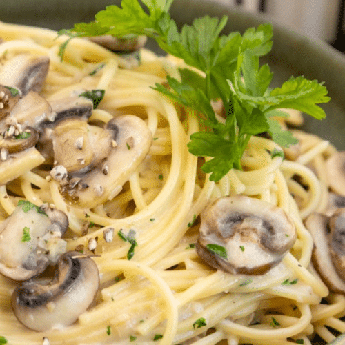 Pasta Champignons