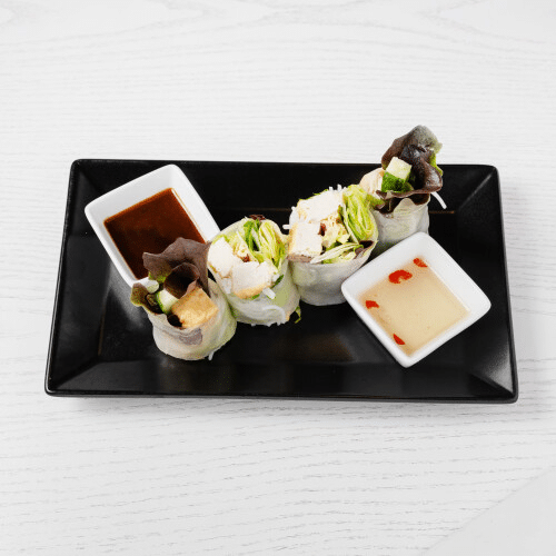 Sommerrollen Gebackener Tofu