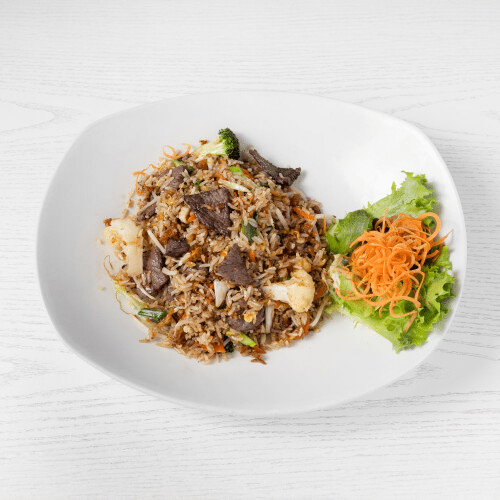 Gebratener Reis - Rindfleisch