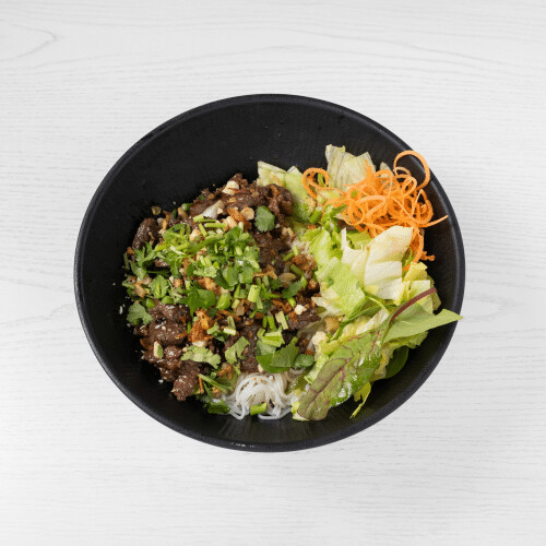 Bun Hanoi Geschnetzeltes Rindfleisch