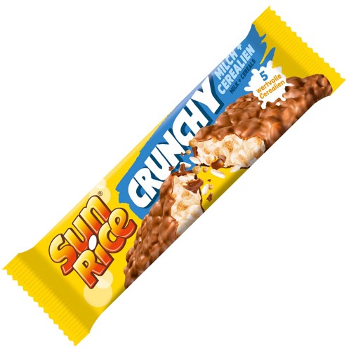 Sun Rice Crunchy Milch + Cerealien Riegel 40g 