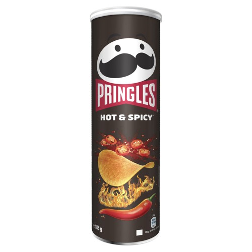 Pringles Chips Hot & Spicy 185g