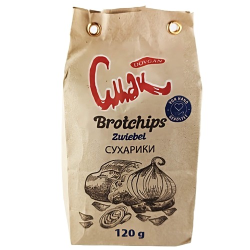 Dovgan Smak Brotchips mit Zwiebel 120g