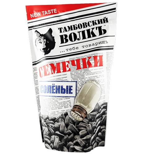 Tambovskij Volk Sonnenblumenkerne geröstet & gesalzen 500g
