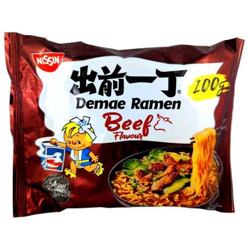 Nissin Demae Ramen Nudelsuppe Rind 100g