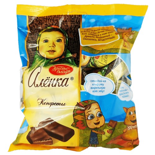 Roter Oktober russisches Konfekt Alenka 250g