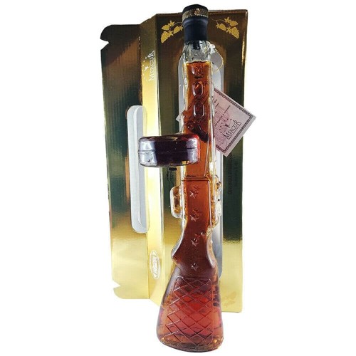 Merkur Armenischer Brandy 5J Tommy Gun Geschenkset 0.5l