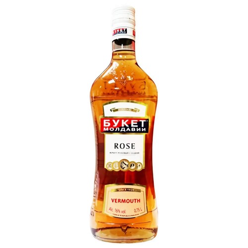 Buket Moldavii Wermutwein Rose süß 0.75l