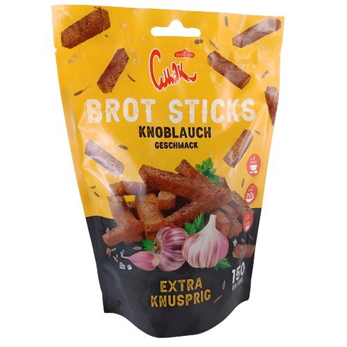 Dovgan Brot Sticks mit Knoblauchgeschmack 150g