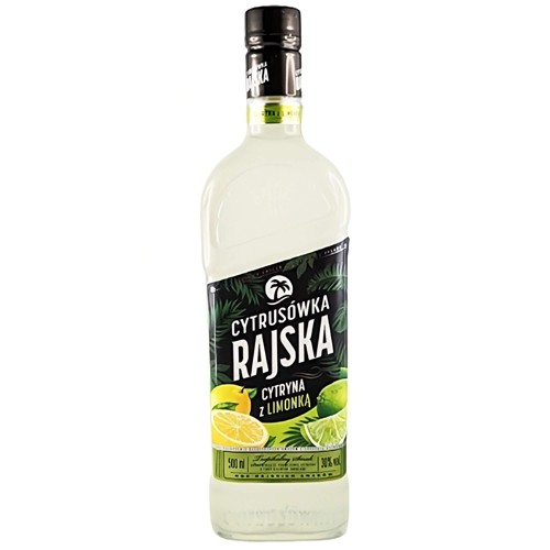 Rajska Zitronenlikör mit Limette 0.5l