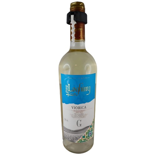 Loghiny Weißwein Viorica lieblich mit Flaschenöffner 0.75l