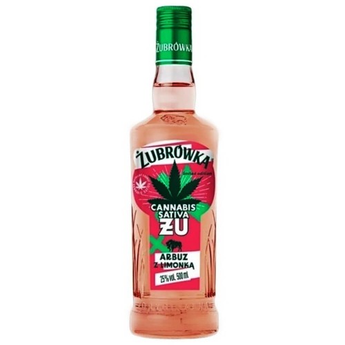 Zubrowka Likör Sativa Wassermelone & Limette 0.5l
