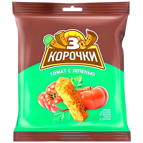Korochki Croutons Tomaten & Kräuter 40g