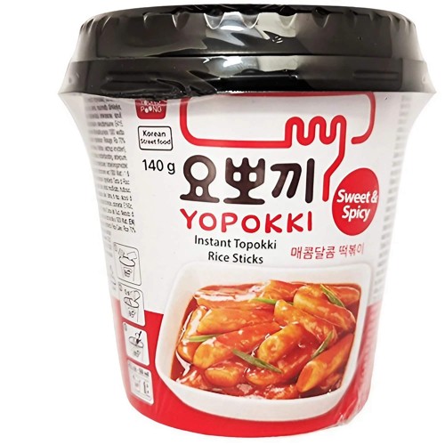 Yopokki Instant Topokki Süß & Scharf Topokki 140g
