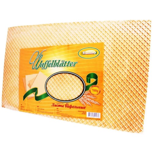 Franzeluta Waffelblätter Tortenplatten 10 Stück 700g