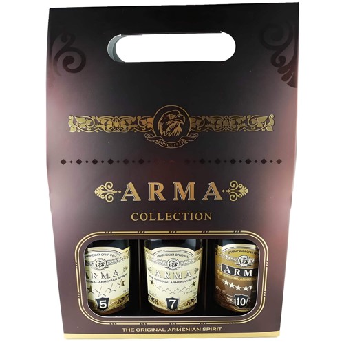 Arma Armenischer Brandy Fass 5 Jahre Reifezeit Keramik Geschenkset 0.5l