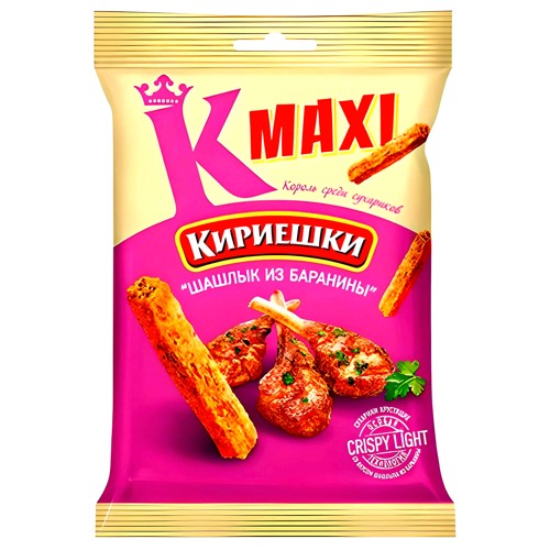 Kirieschki Maissnack Maxi Lammspieß 60g