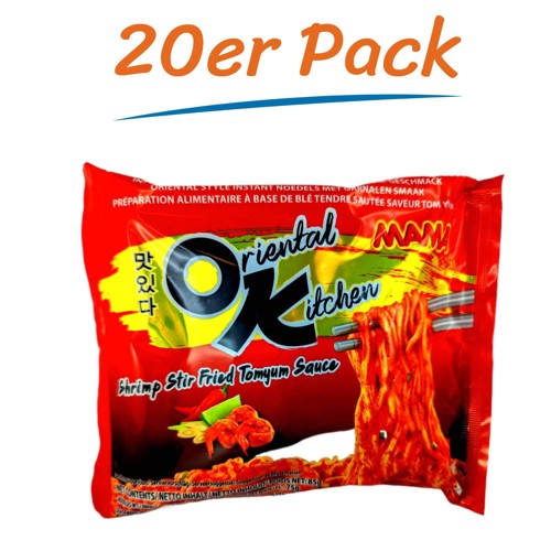 Mama OK Stir Fry Shrimp Tom Yum Sauce 20 x 85g