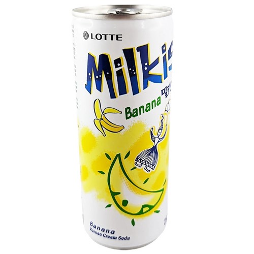 Lotte Milkis Erfrischungsgetränk Bananen 0.25l (EINWEG)
