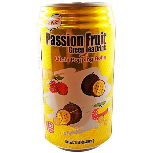 Rico Passionsfrucht Bubble Tea 0.34l (EINWEG)