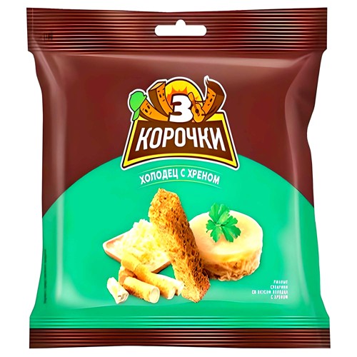 Korochki Croutons Sülze & Meerrettich 40g