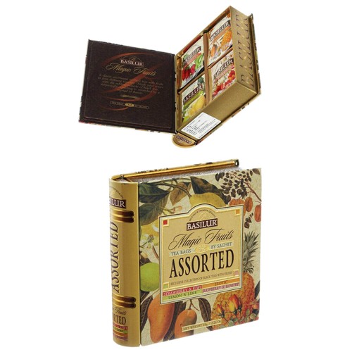 Basilur Tea Book Magic Fruits Tee Set 64g