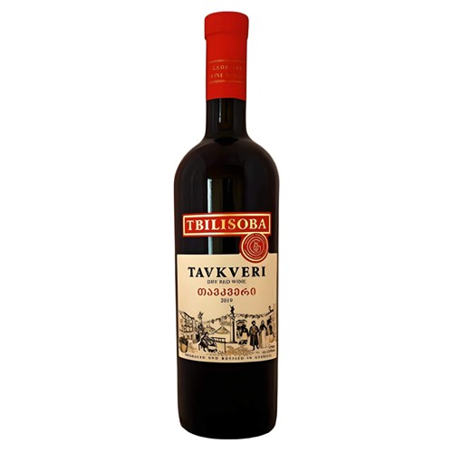 Tbilisoba Georgischer Rotwein Tavkveri trocken 0.75l