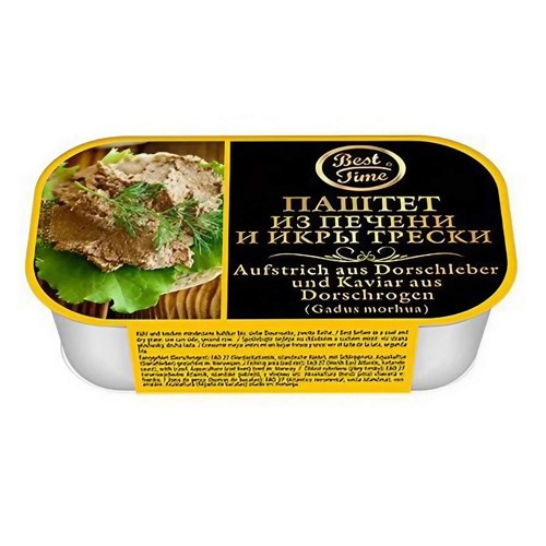 Best Time Brotaufstrich Dorschleber & Dorschrogen 120g