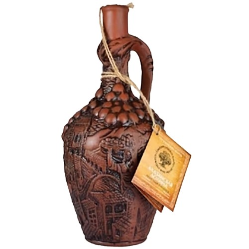 GWH Rotwein Saperavi braune Keramik Amphore trocken 0.75l