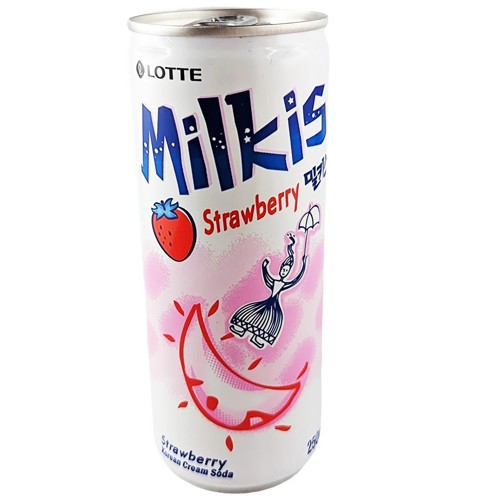 Lotte Milkis Soda Getränk Erdbeere 0.25l (EINWEG)