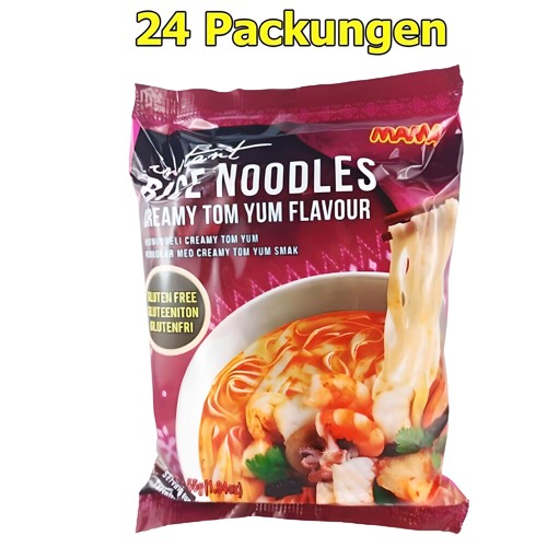 Mama Instant Reisnudeln Creamy Tom Yum 24 x 55g