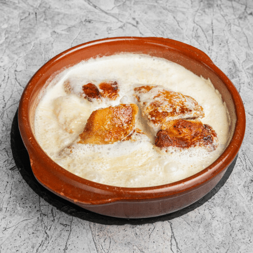 Tabaka Shkmeruli - halbes Hähnchen