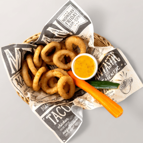 Fried Onion Rings (vegetarisch)