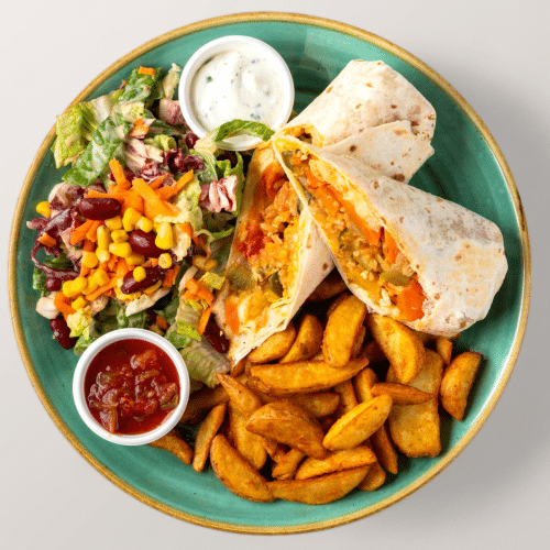 Vegetariana con Queso Burrito (vegetarisch)