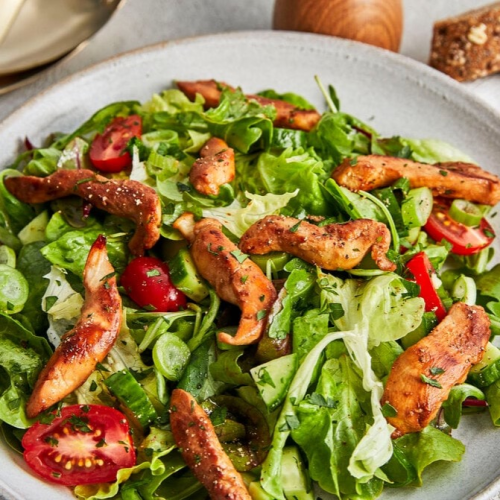 Hähnchenbrust Salat