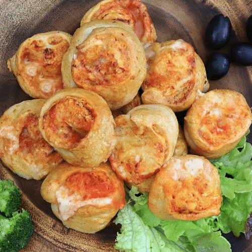 Pizzabrötchen Salami