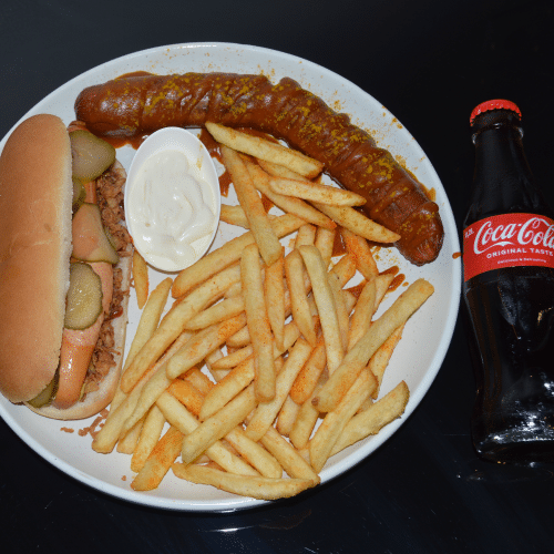 XL Curry Wurst Menü
