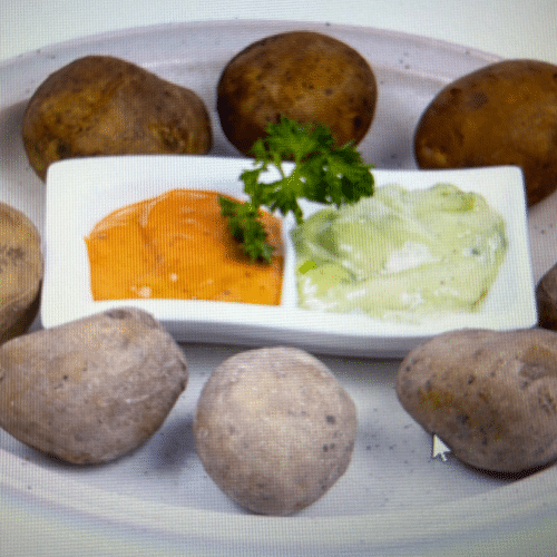 Papas Arrugadas con Mojo