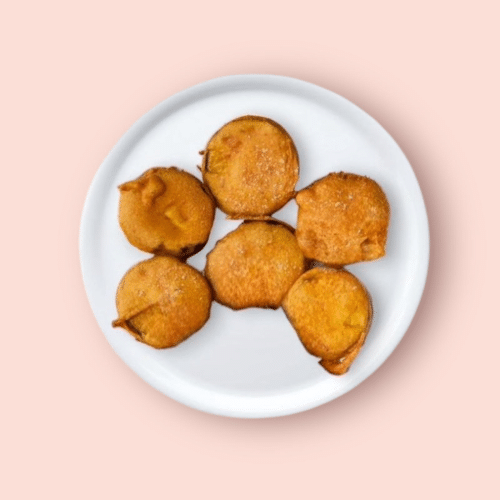 Bengan Pakoras (5 Stück, vegan)