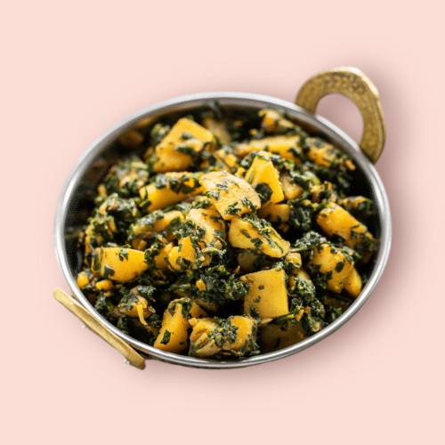 Vegan Aloo Palak
