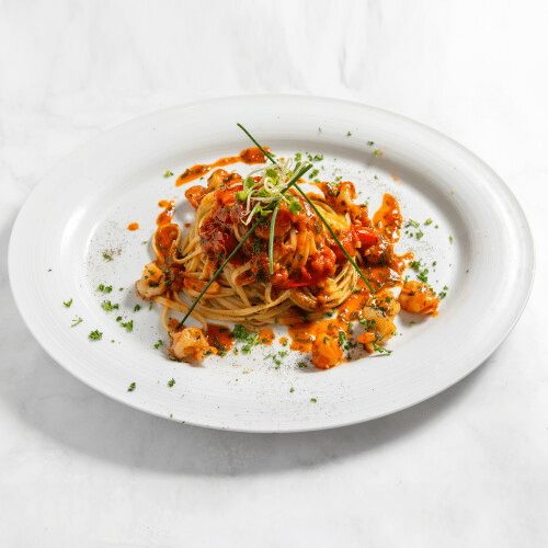 Spaghetti Con Gamberoni