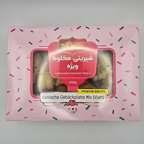 Delgato Iranische Gebäckplatte Mix 500g