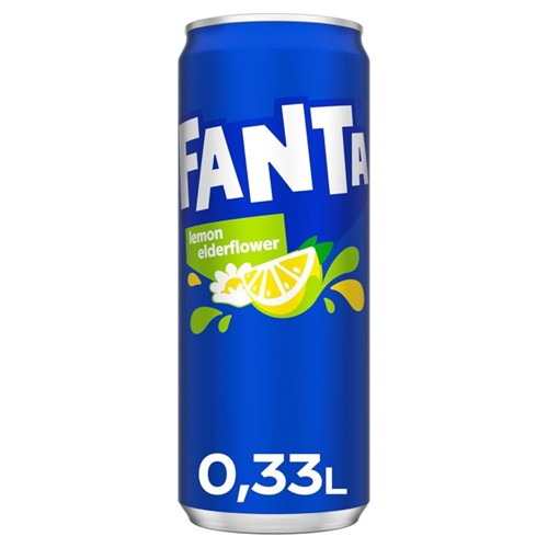 Fanta Lemon & Elderflower 0.33l (EINWEG)