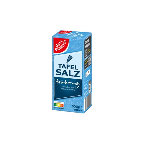 Gut & Günstig Tafelsalz 500g