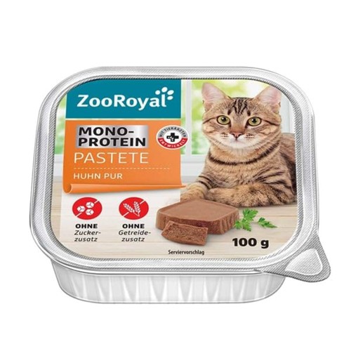 ZooRoyal Hühner Pastete 100g 